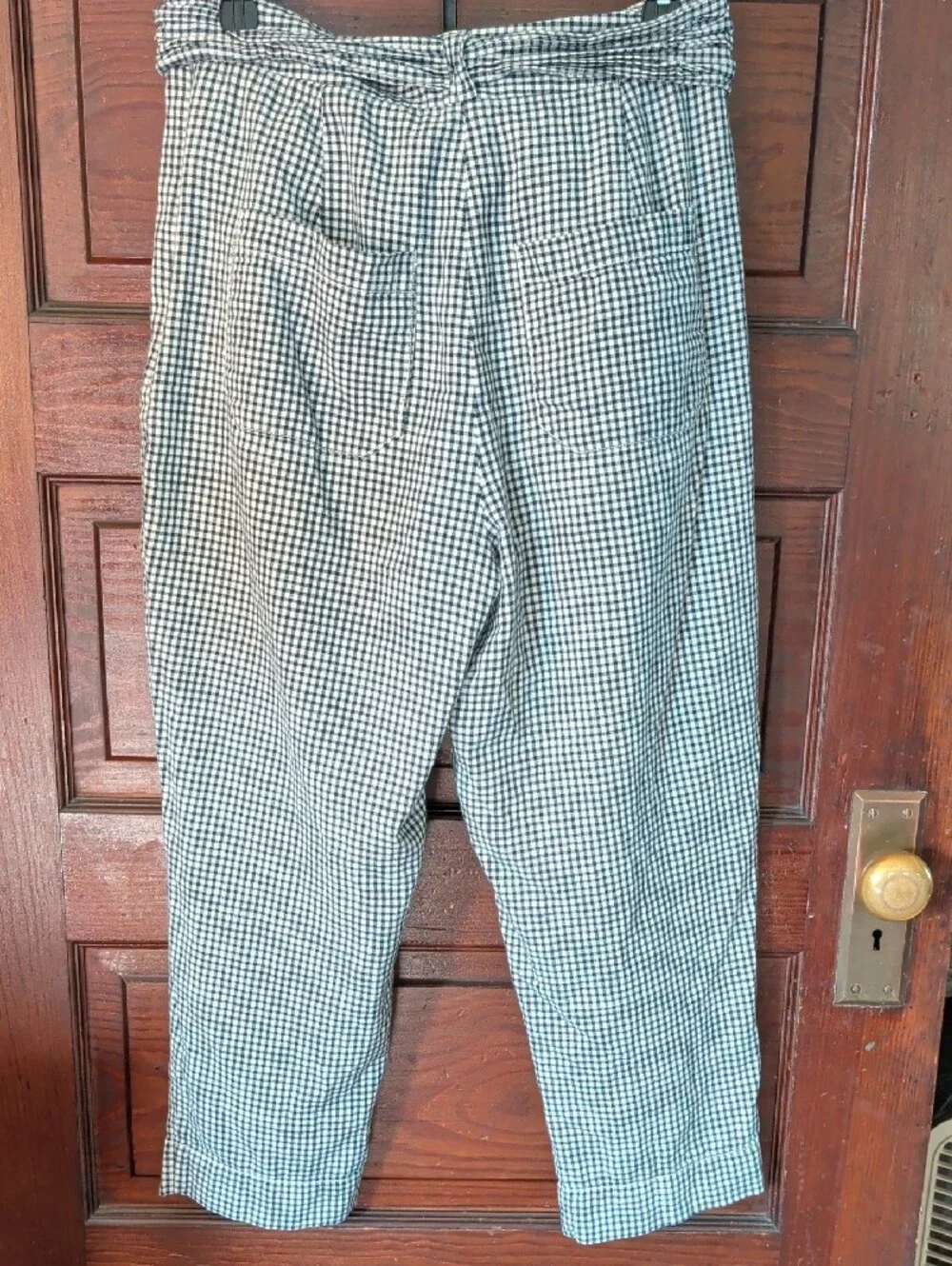 Anthropologie classic gingham